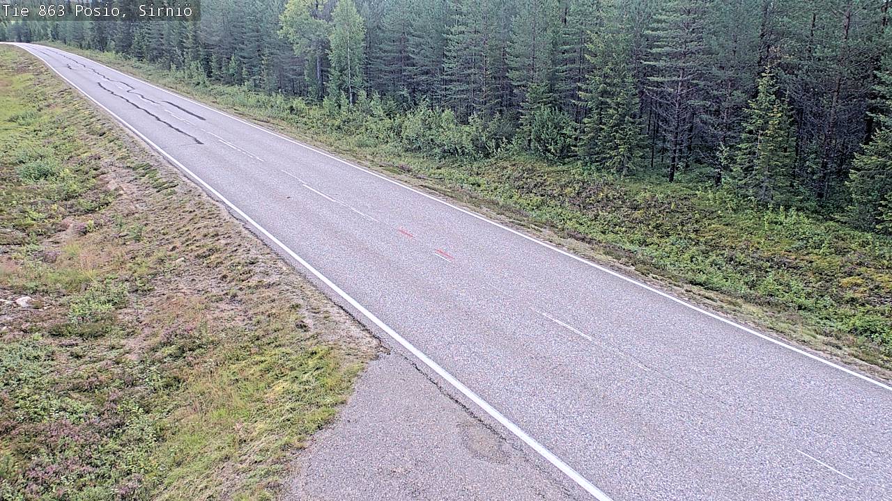Kelikamerat Kuva Tie 863 Posio, Sirniö, Posio, Lappi