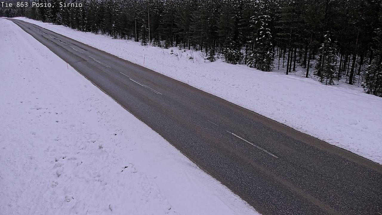 Kelikamerat Kuva Tie 863 Posio, Sirniö, Posio, Lappi