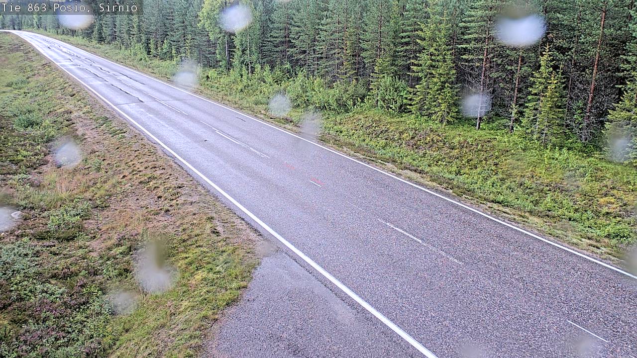 Kelikamerat Kuva Tie 863 Posio, Sirniö, Posio, Lappi