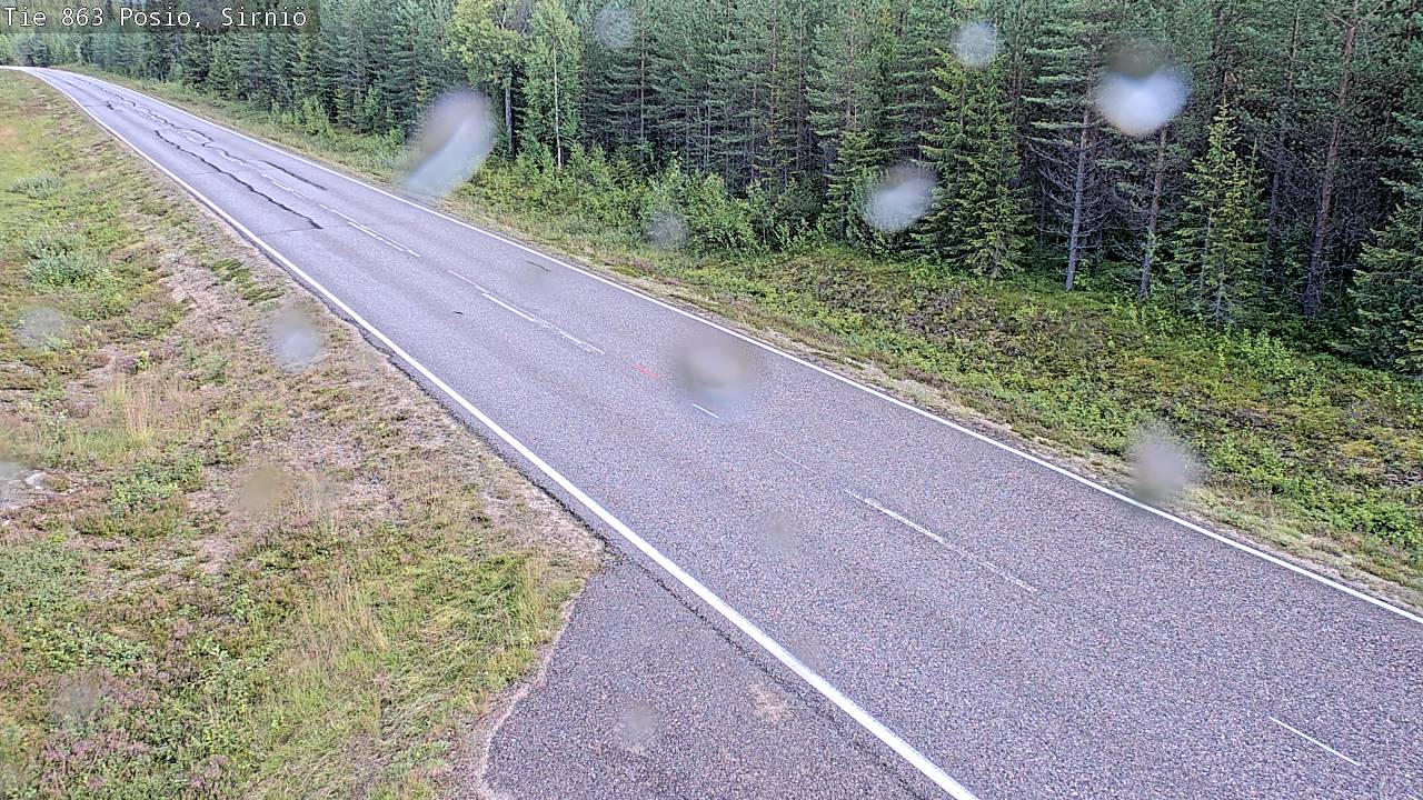 Kelikamerat Kuva Tie 863 Posio, Sirniö, Posio, Lappi