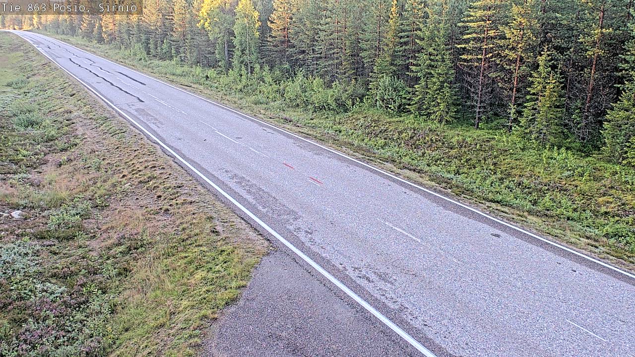 Kelikamerat Kuva Tie 863 Posio, Sirniö, Posio, Lappi