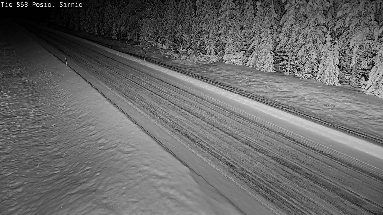 Kelikamerat Kuva Tie 863 Posio, Sirniö, Posio, Lappi