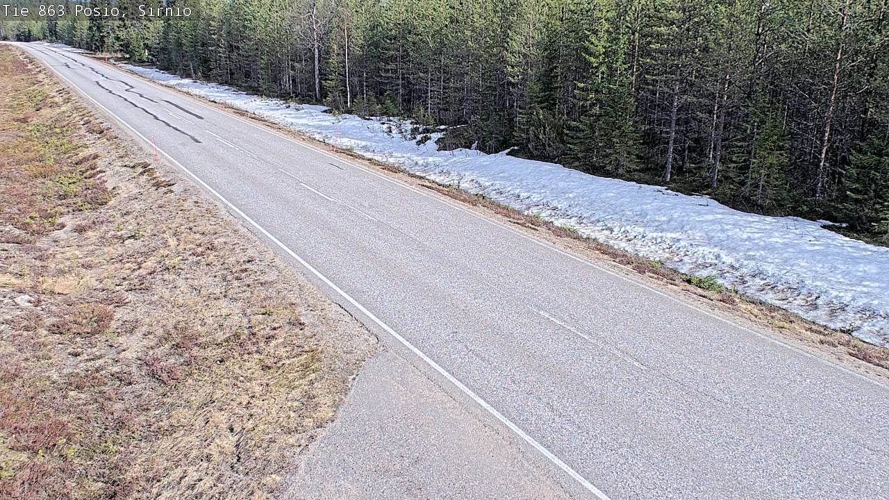 Kelikamerat Kuva Tie 863 Posio, Sirniö, Posio, Lappi