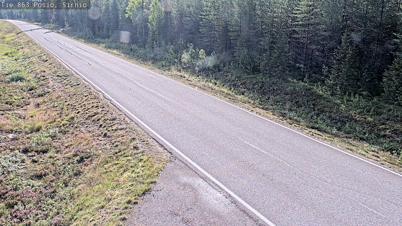 Kelikamerat Kuva Tie 863 Posio, Sirniö, Posio, Lappi