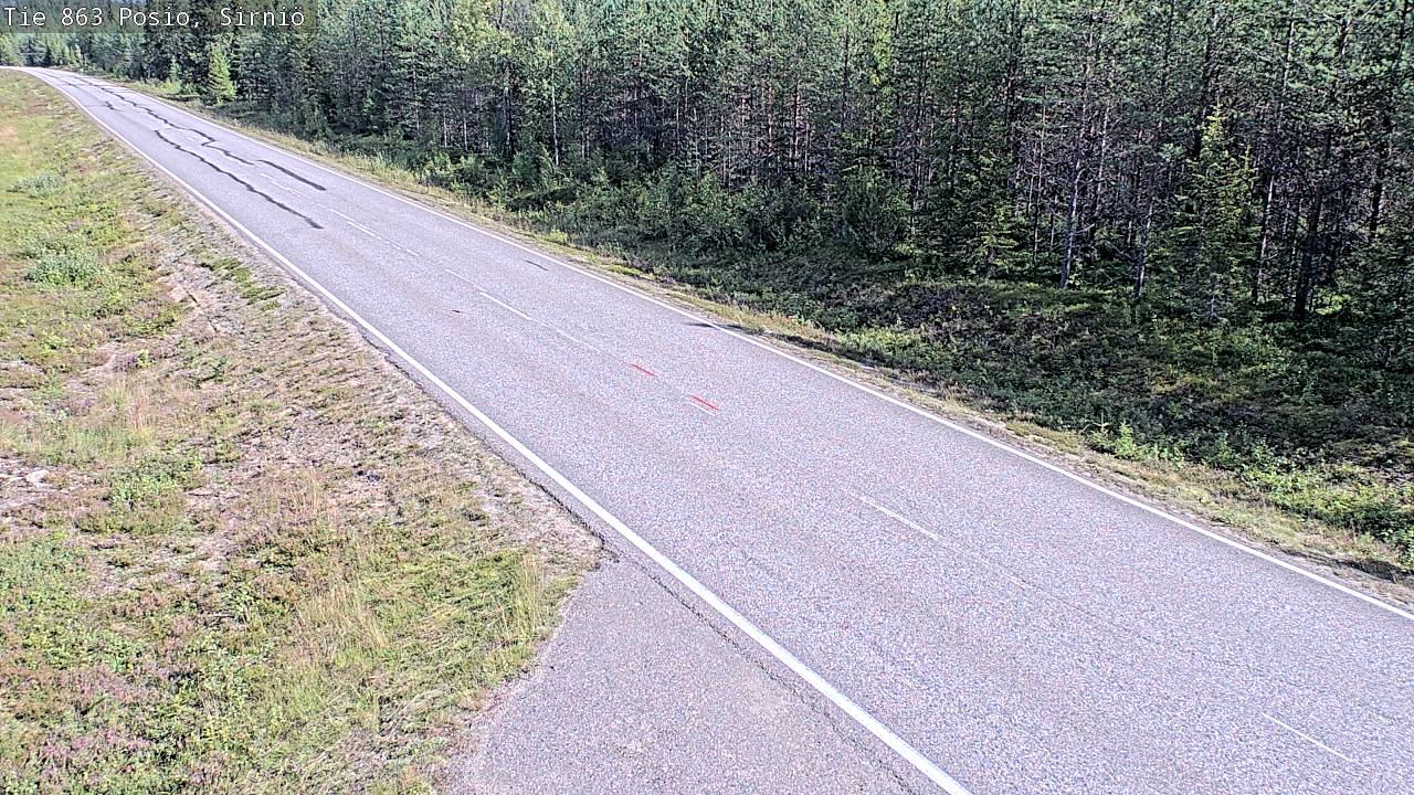 Kelikamerat Kuva Tie 863 Posio, Sirniö, Posio, Lappi