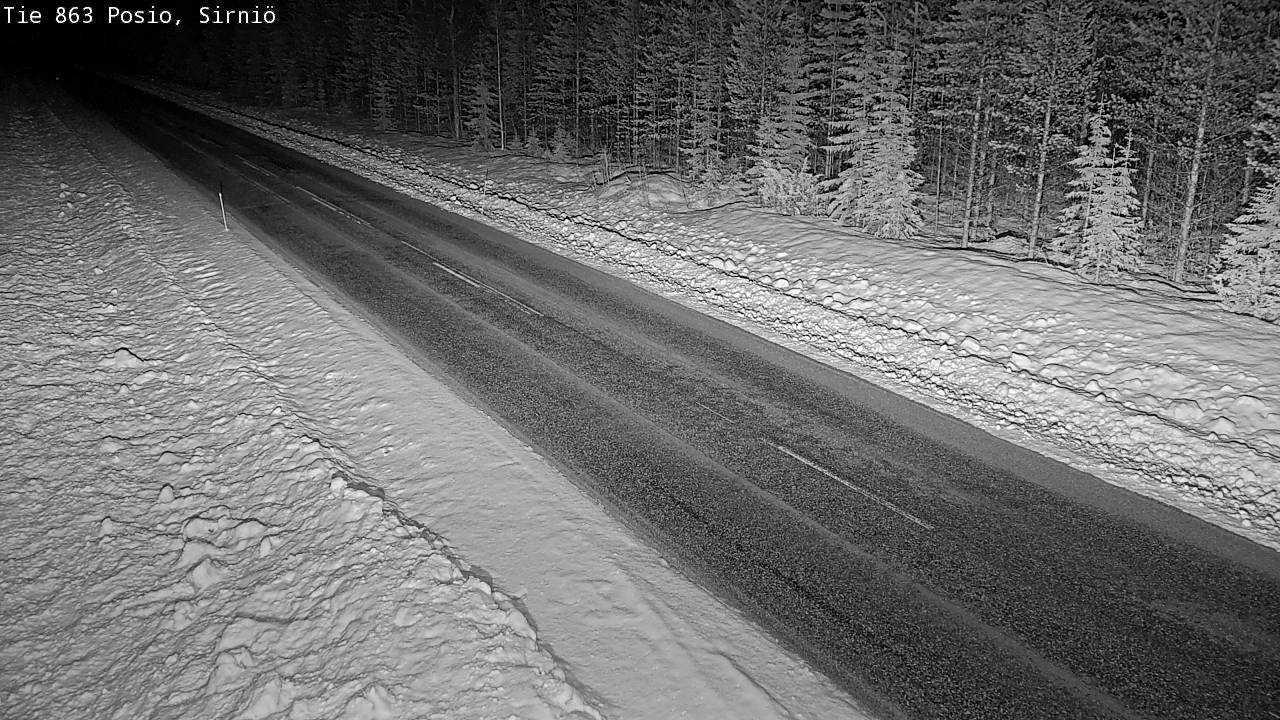 Kelikamerat Kuva Tie 863 Posio, Sirniö, Posio, Lappi