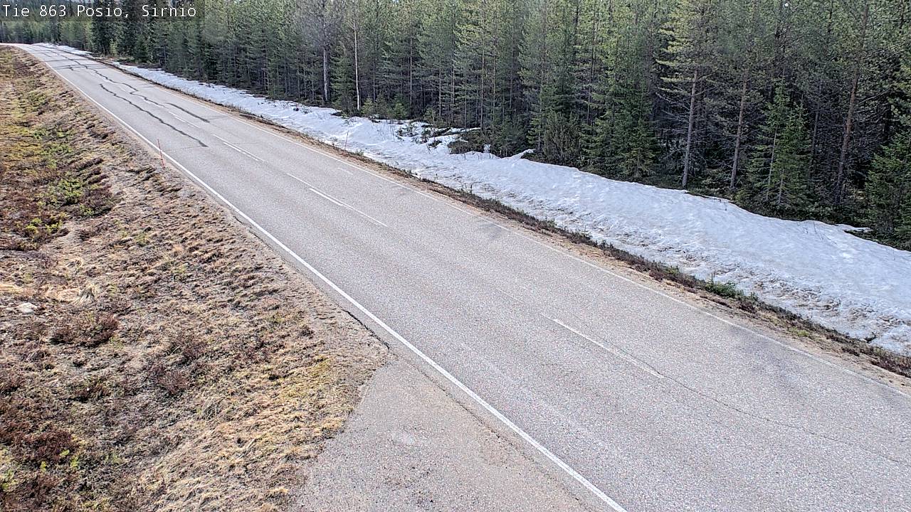 Kelikamerat Kuva Tie 863 Posio, Sirniö, Posio, Lappi