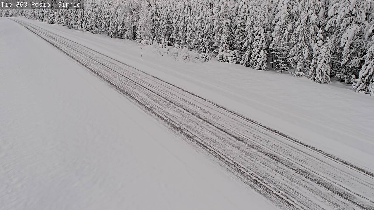 Kelikamerat Kuva Tie 863 Posio, Sirniö, Posio, Lappi