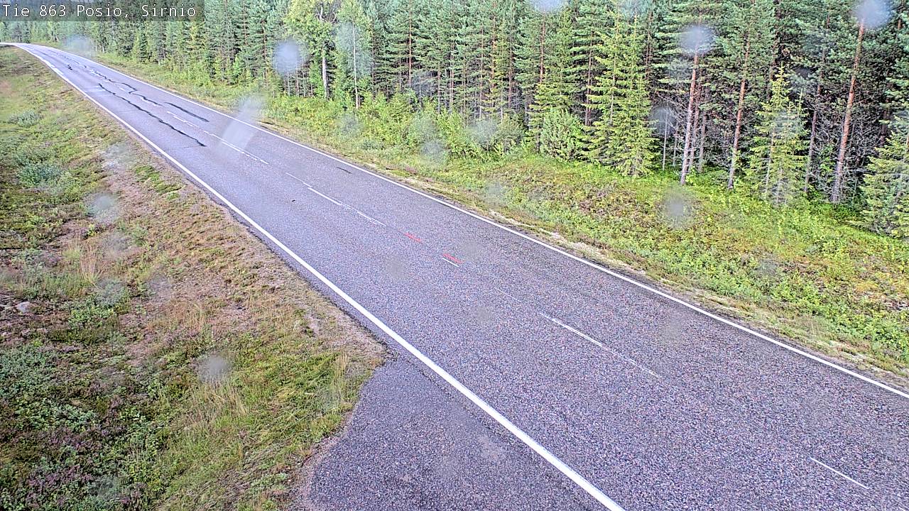 Kelikamerat Kuva Tie 863 Posio, Sirniö, Posio, Lappi