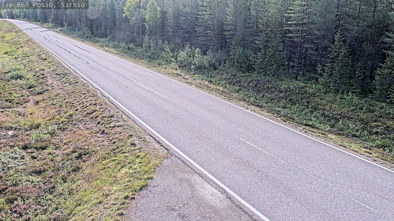 Kelikamerat Kuva Tie 863 Posio, Sirniö, Posio, Lappi
