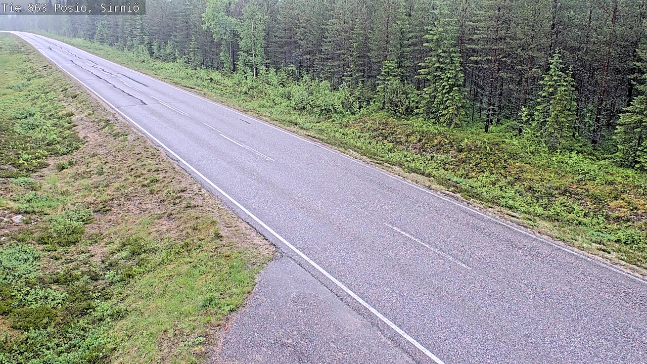Kelikamerat Kuva Tie 863 Posio, Sirniö, Posio, Lappi