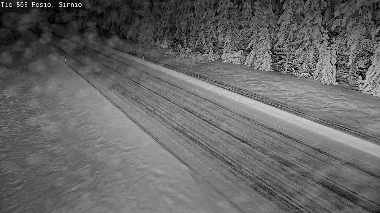 Kelikamerat Kuva Tie 863 Posio, Sirniö, Posio, Lappi