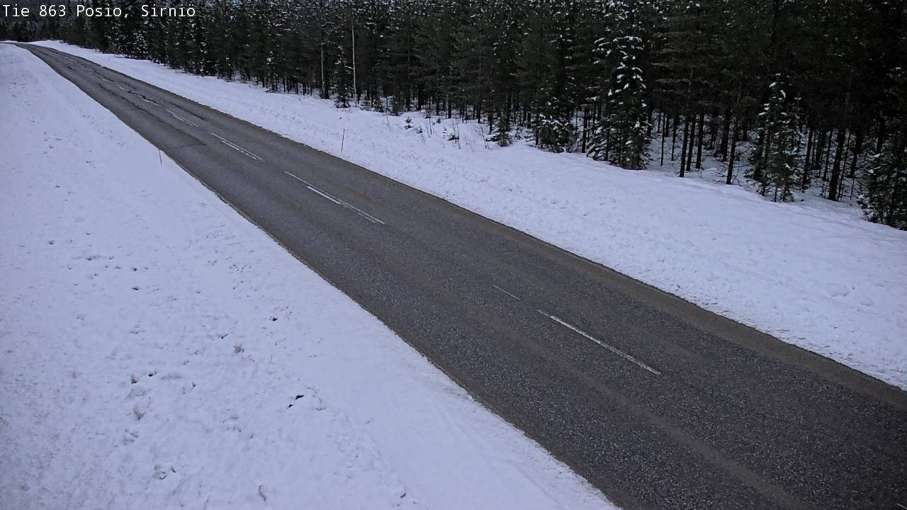 Kelikamerat Kuva Tie 863 Posio, Sirniö, Posio, Lappi