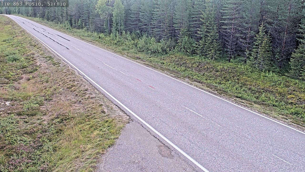 Kelikamerat Kuva Tie 863 Posio, Sirniö, Posio, Lappi