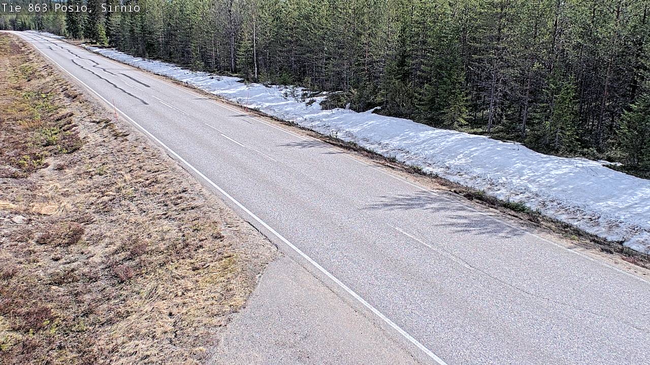 Kelikamerat Kuva Tie 863 Posio, Sirniö, Posio, Lappi