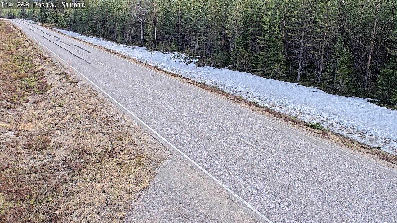 Kelikamerat Kuva Tie 863 Posio, Sirniö, Posio, Lappi
