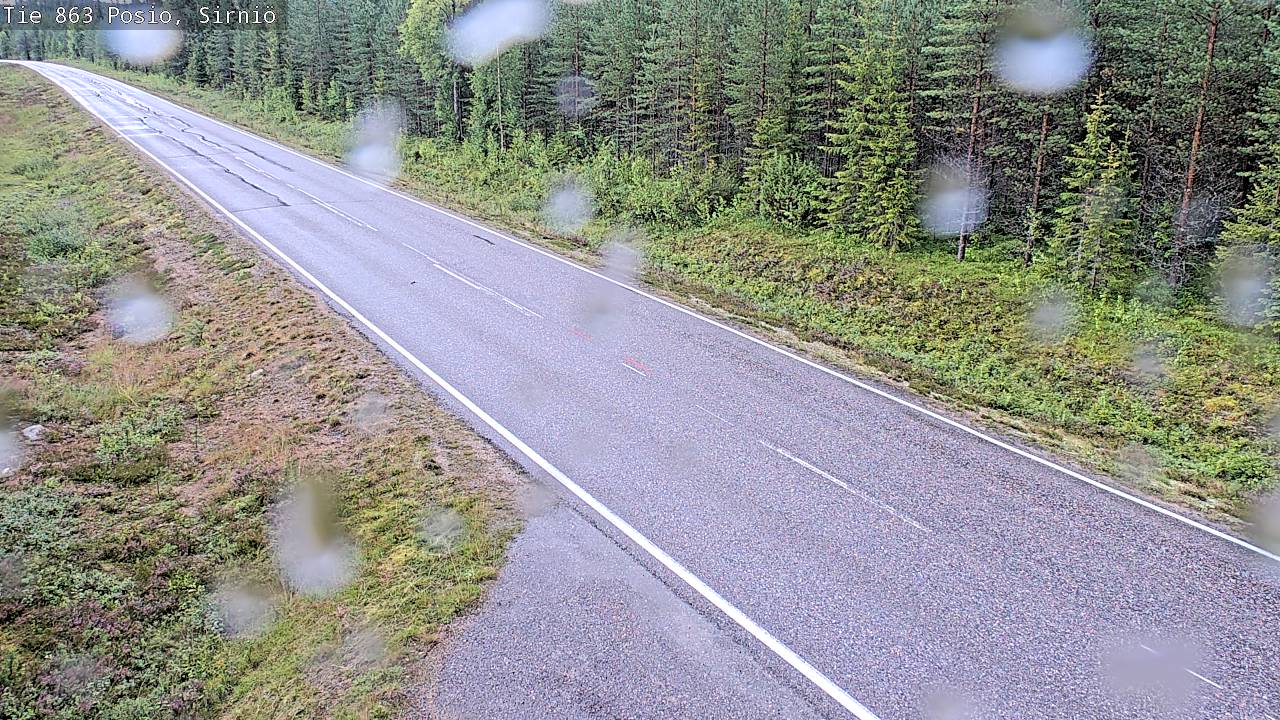 Kelikamerat Kuva Tie 863 Posio, Sirniö, Posio, Lappi