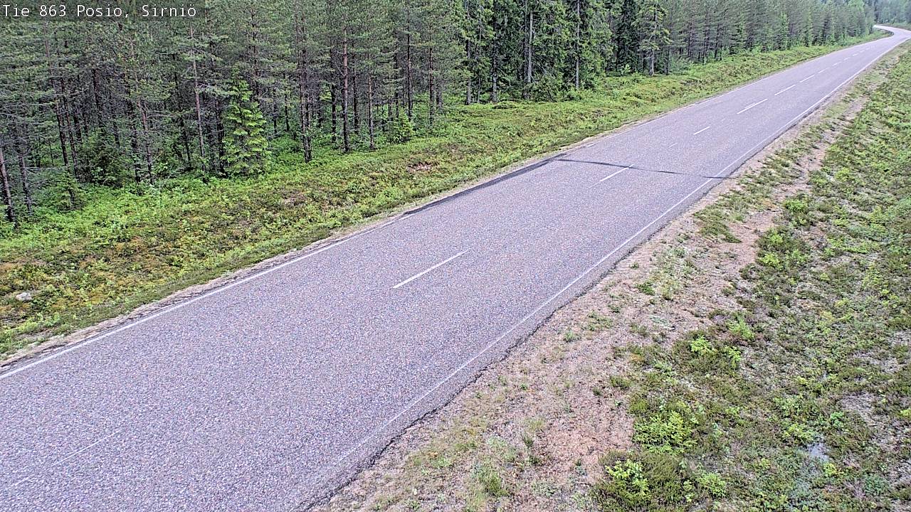 Kelikamerat Kuva Tie 863 Posio, Sirniö, Posio, Lappi