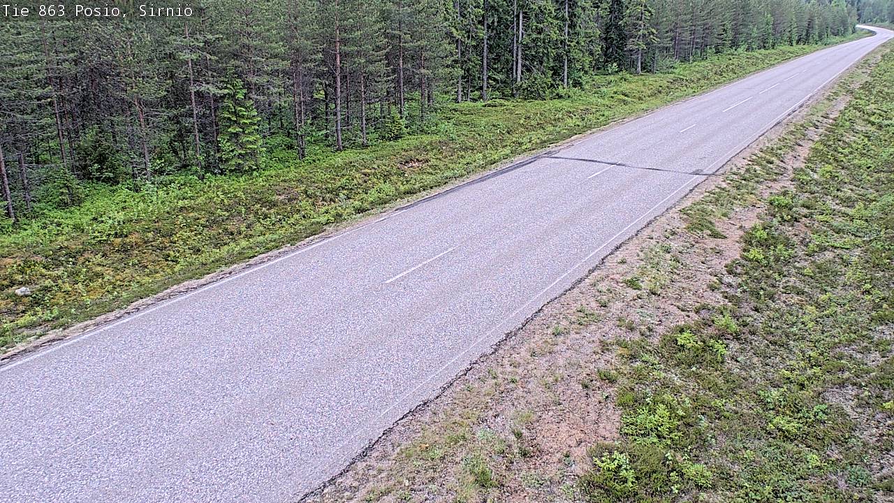 Kelikamerat Kuva Tie 863 Posio, Sirniö, Posio, Lappi