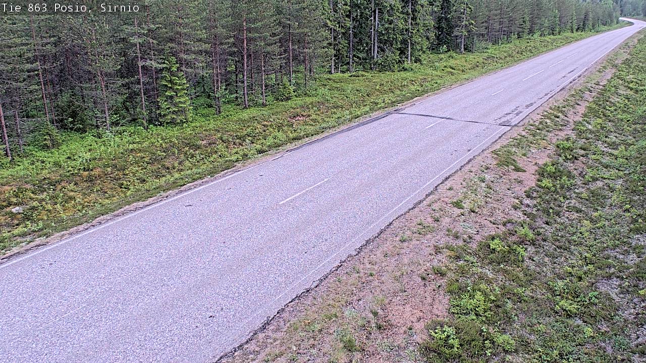 Kelikamerat Kuva Tie 863 Posio, Sirniö, Posio, Lappi