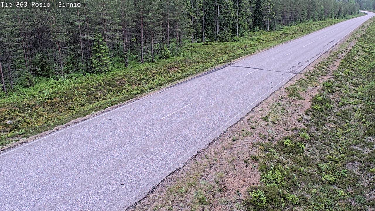 Kelikamerat Kuva Tie 863 Posio, Sirniö, Posio, Lappi