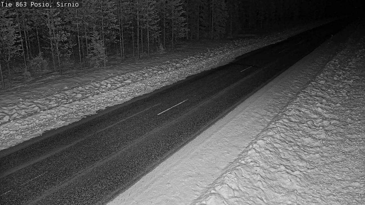 Kelikamerat Kuva Tie 863 Posio, Sirniö, Posio, Lappi