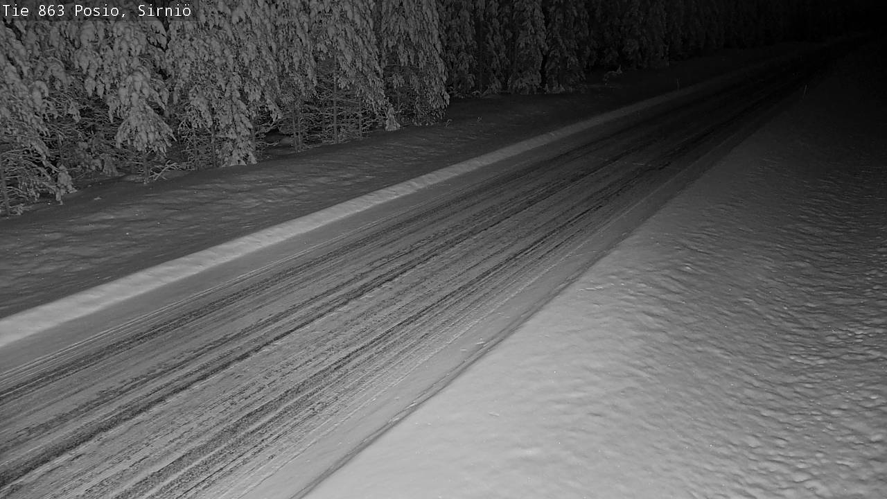 Kelikamerat Kuva Tie 863 Posio, Sirniö, Posio, Lappi