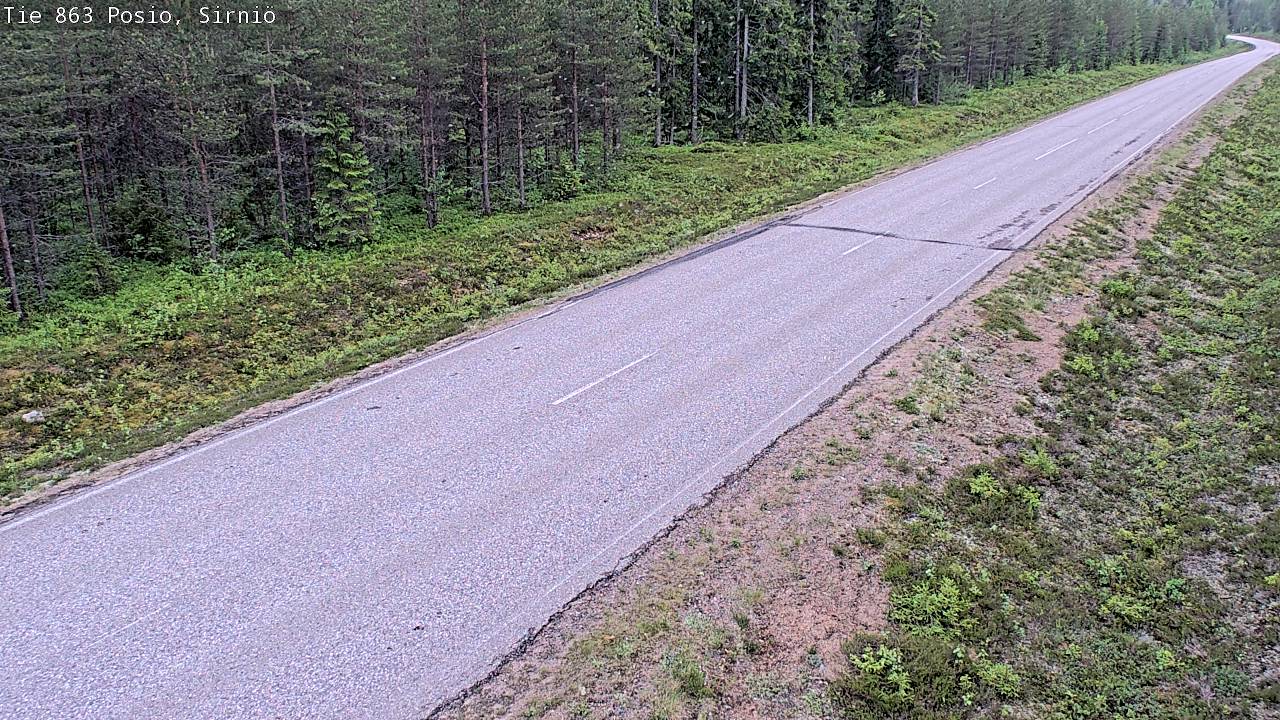Kelikamerat Kuva Tie 863 Posio, Sirniö, Posio, Lappi