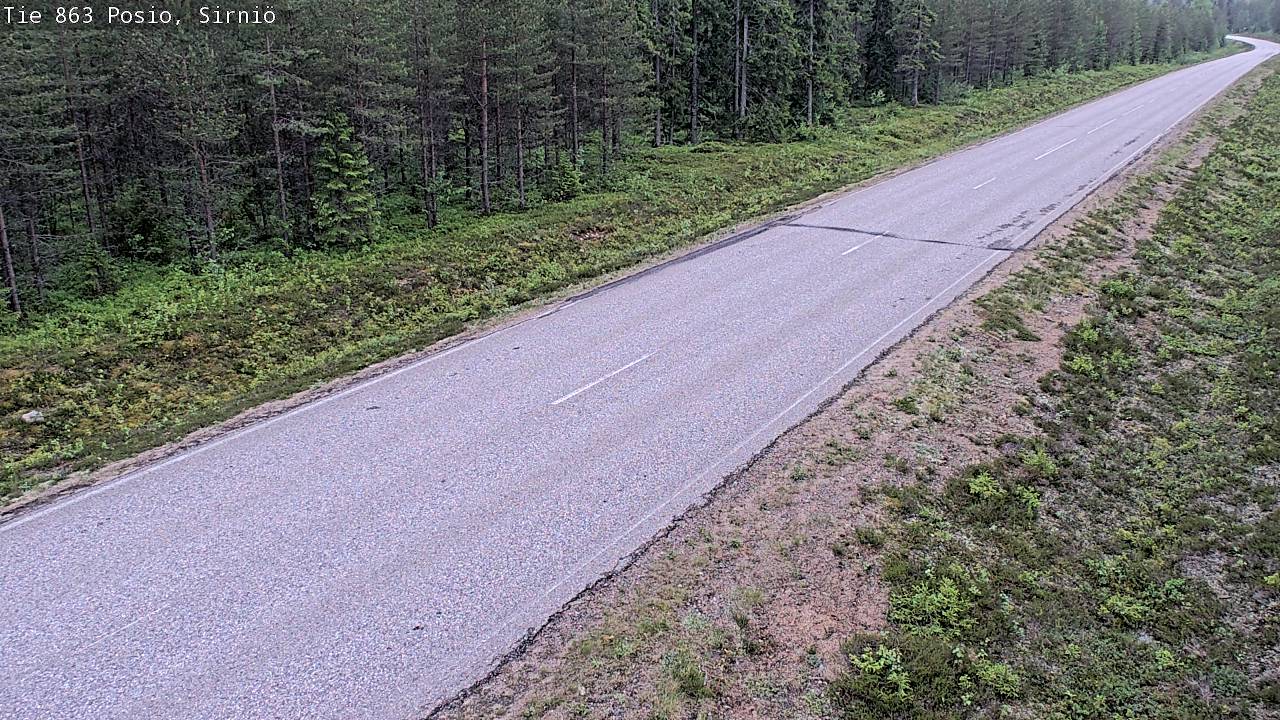 Kelikamerat Kuva Tie 863 Posio, Sirniö, Posio, Lappi