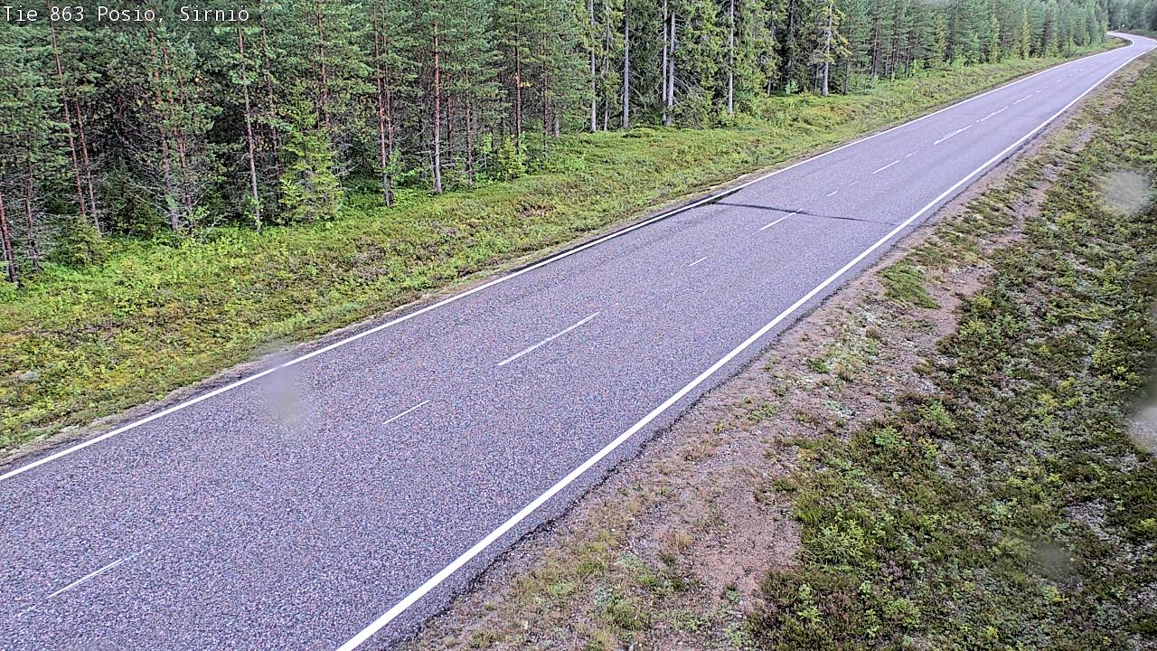 Kelikamerat Kuva Tie 863 Posio, Sirniö, Posio, Lappi