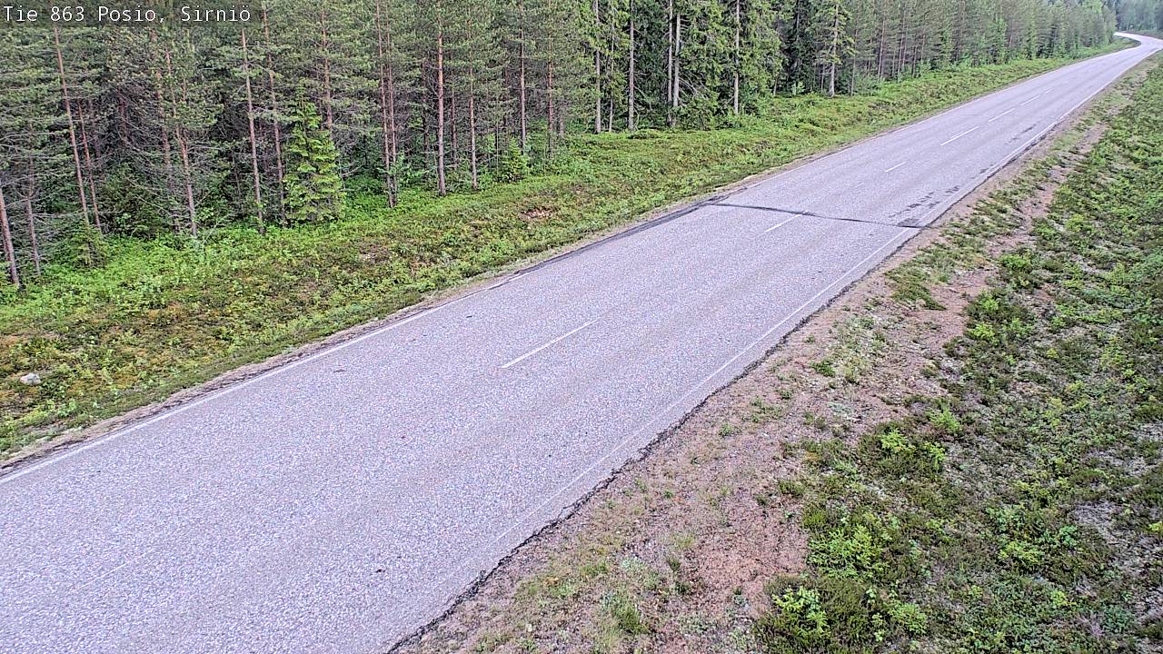 Kelikamerat Kuva Tie 863 Posio, Sirniö, Posio, Lappi