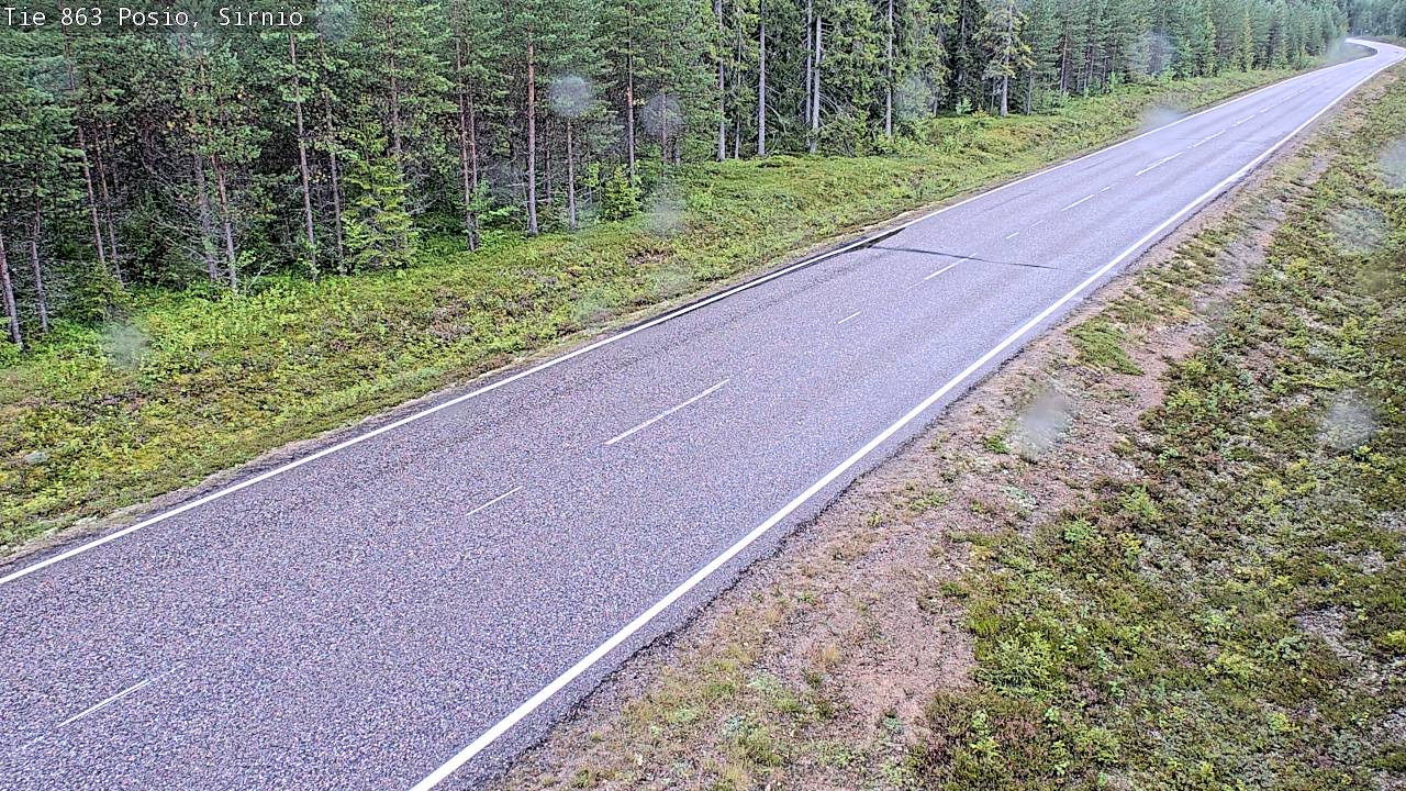 Kelikamerat Kuva Tie 863 Posio, Sirniö, Posio, Lappi