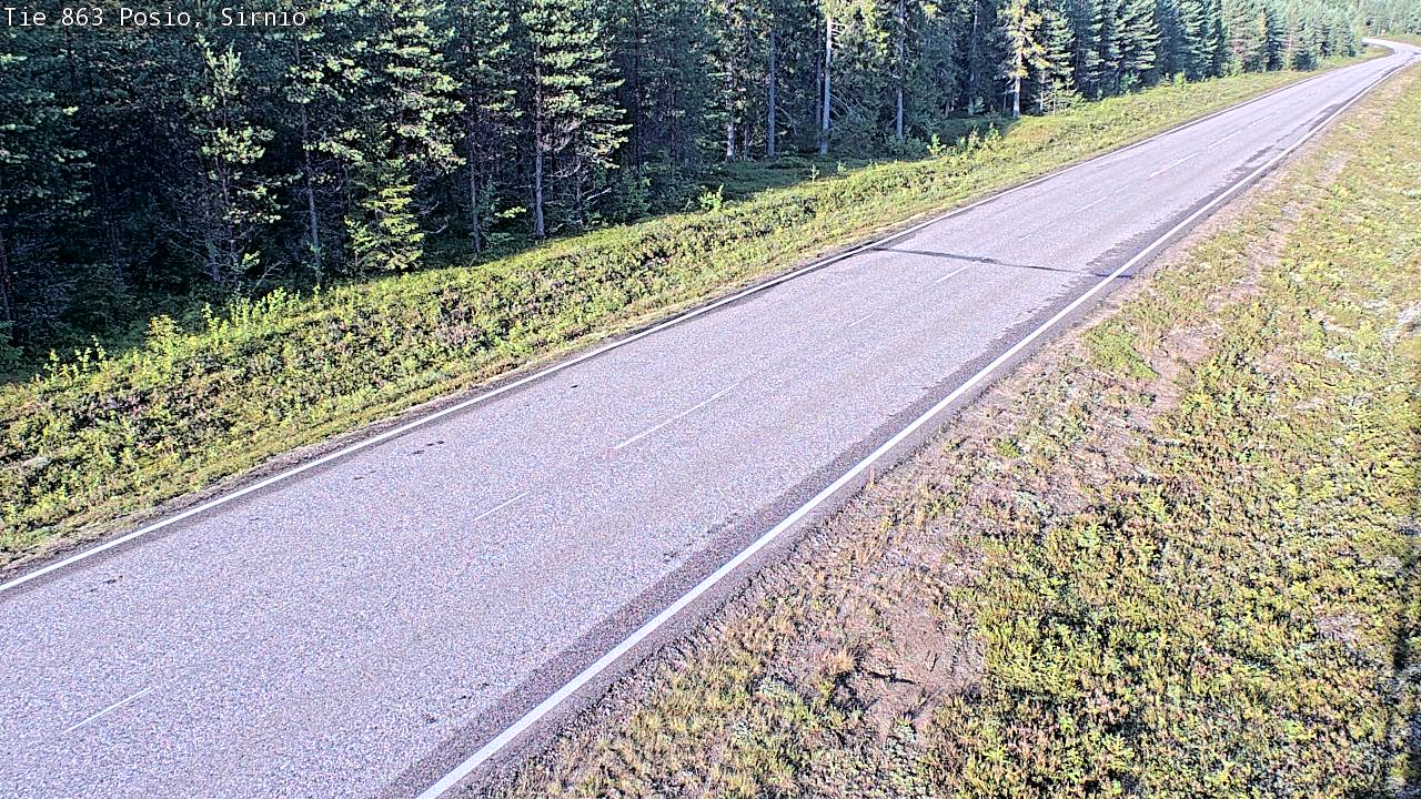 Kelikamerat Kuva Tie 863 Posio, Sirniö, Posio, Lappi