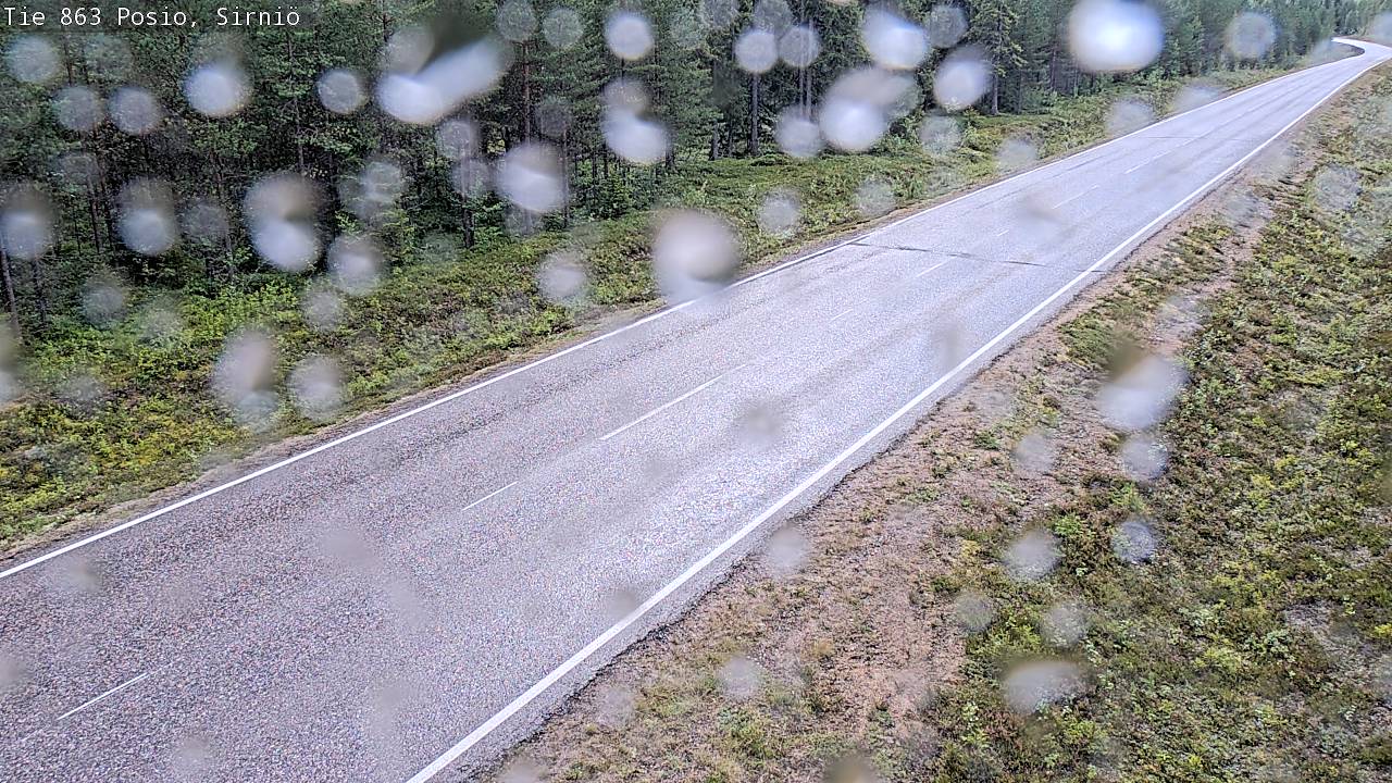Kelikamerat Kuva Tie 863 Posio, Sirniö, Posio, Lappi