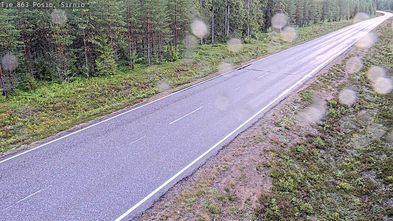 Kelikamerat Kuva Tie 863 Posio, Sirniö, Posio, Lappi
