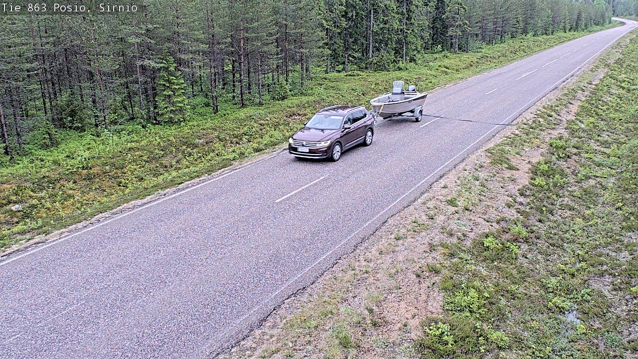 Kelikamerat Kuva Tie 863 Posio, Sirniö, Posio, Lappi