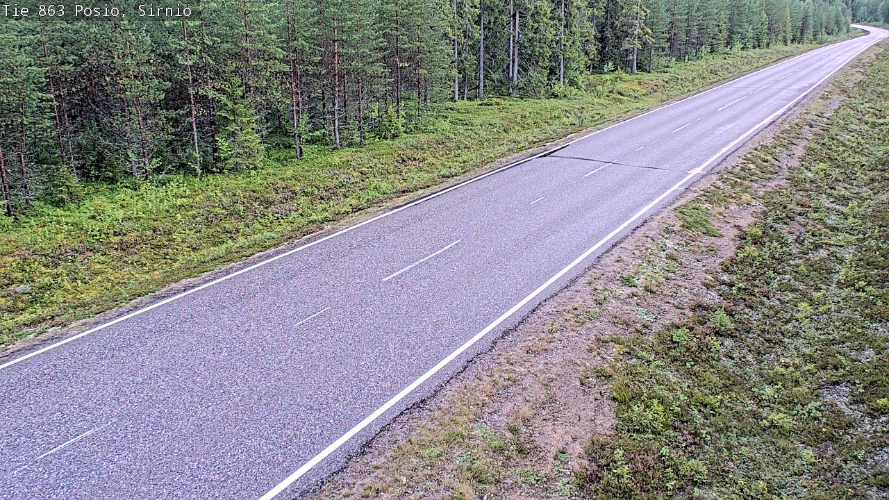 Kelikamerat Kuva Tie 863 Posio, Sirniö, Posio, Lappi