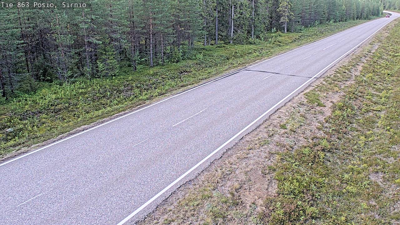 Kelikamerat Kuva Tie 863 Posio, Sirniö, Posio, Lappi