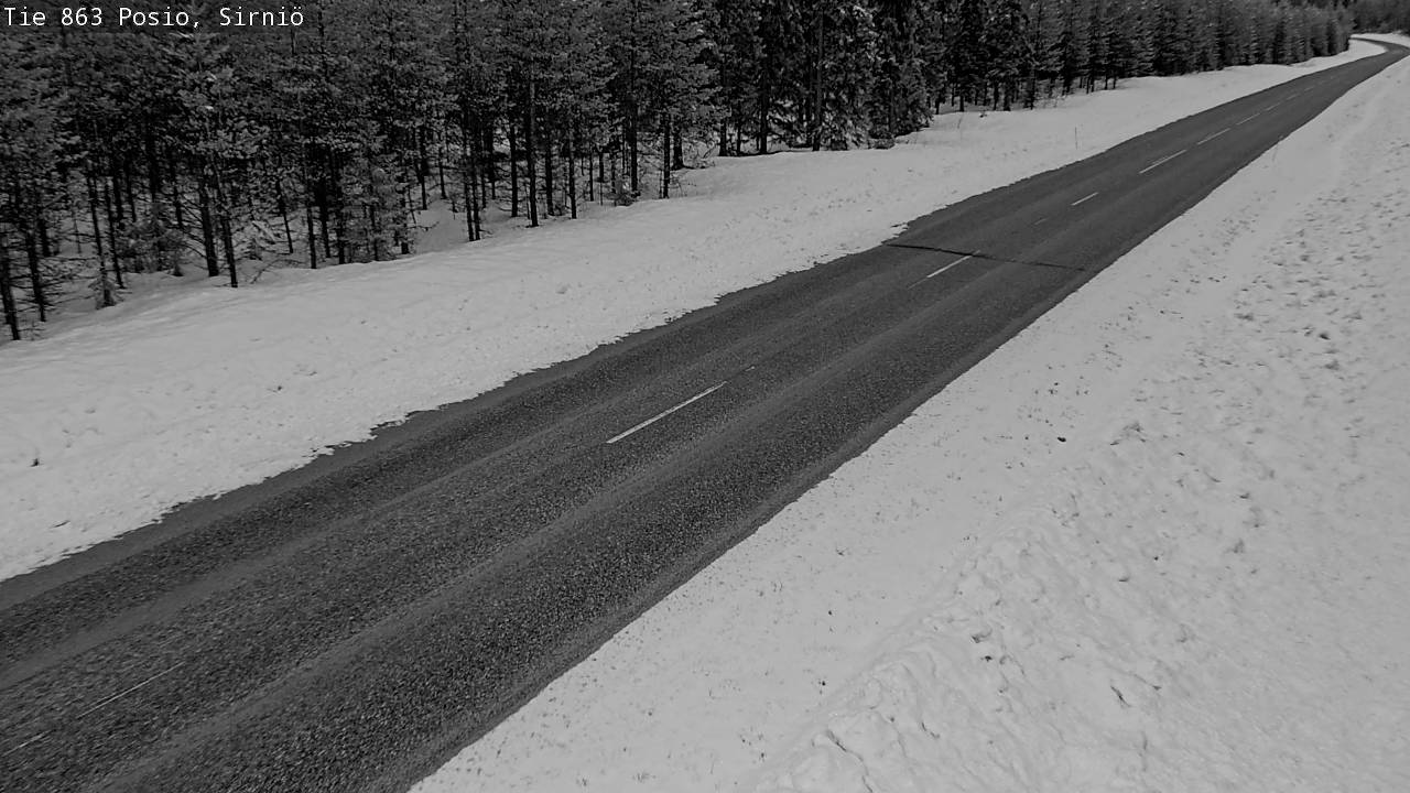 Kelikamerat Kuva Tie 863 Posio, Sirniö, Posio, Lappi