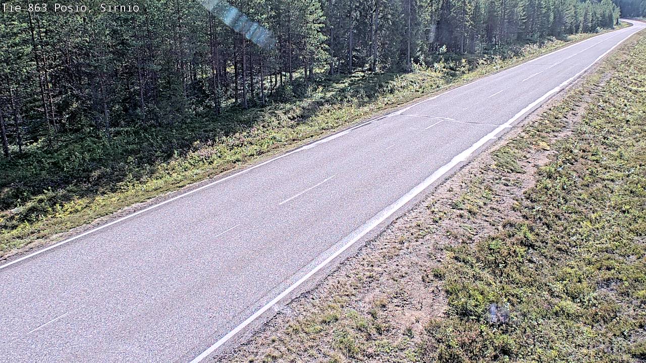 Kelikamerat Kuva Tie 863 Posio, Sirniö, Posio, Lappi
