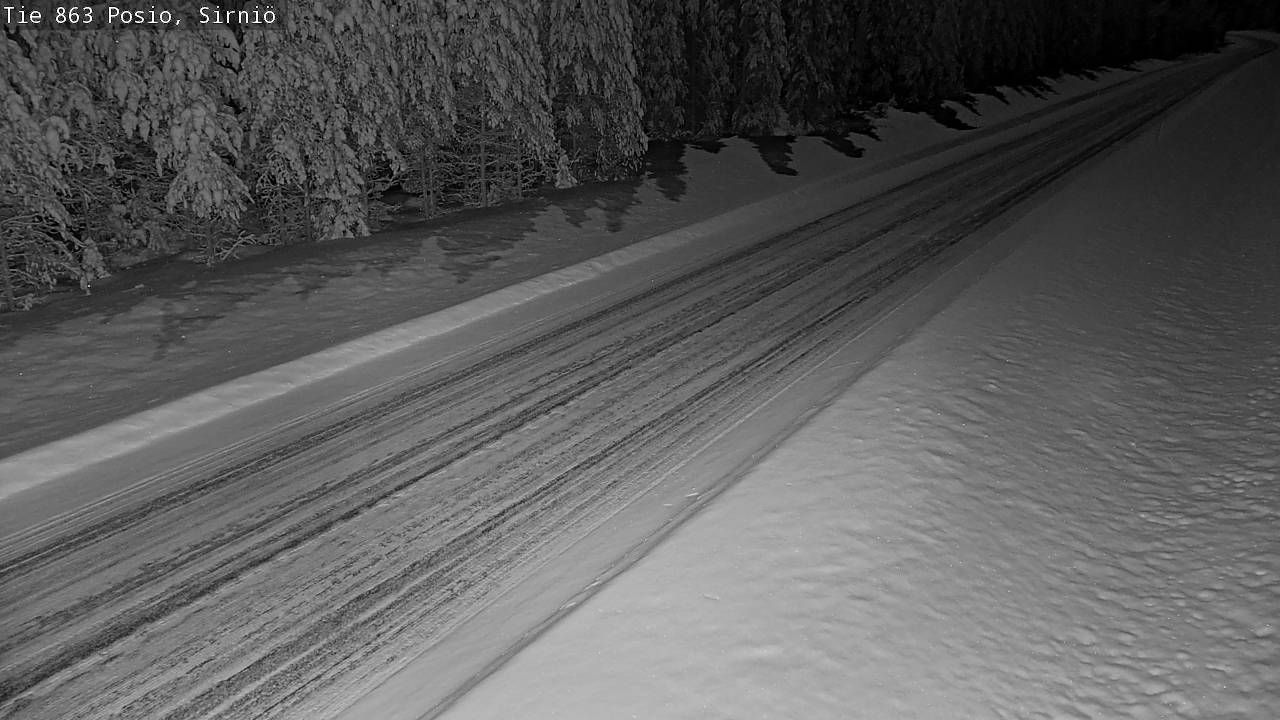 Kelikamerat Kuva Tie 863 Posio, Sirniö, Posio, Lappi