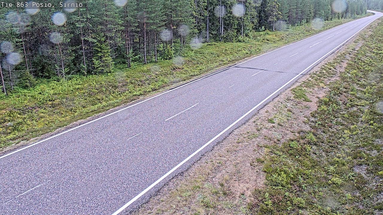 Kelikamerat Kuva Tie 863 Posio, Sirniö, Posio, Lappi
