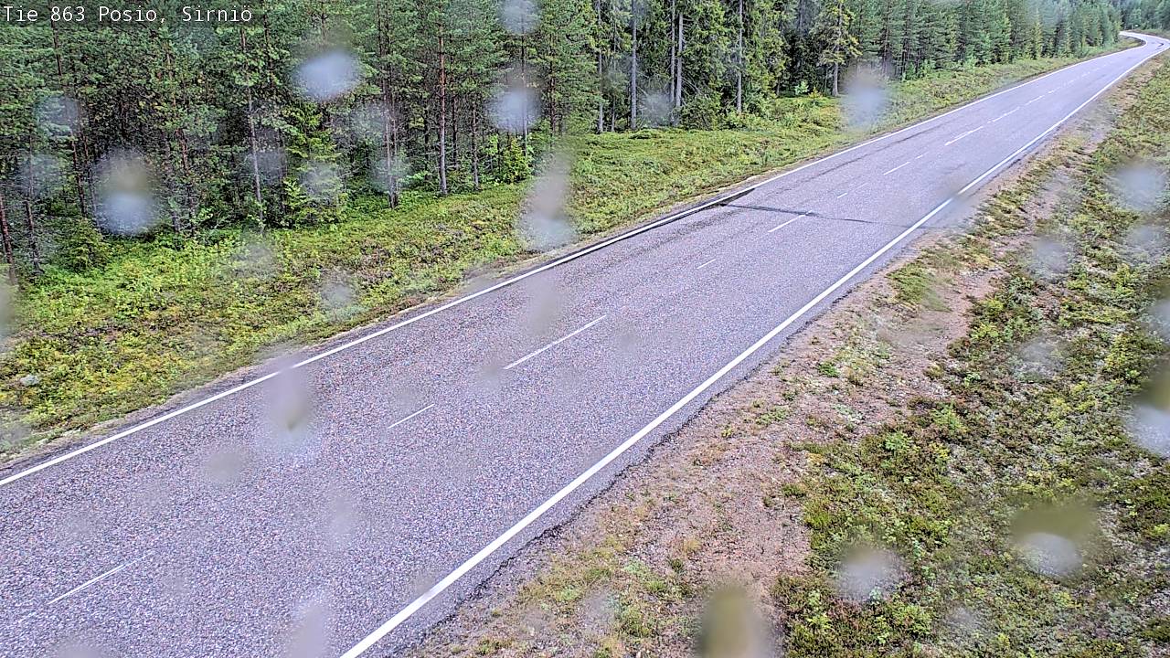 Kelikamerat Kuva Tie 863 Posio, Sirniö, Posio, Lappi