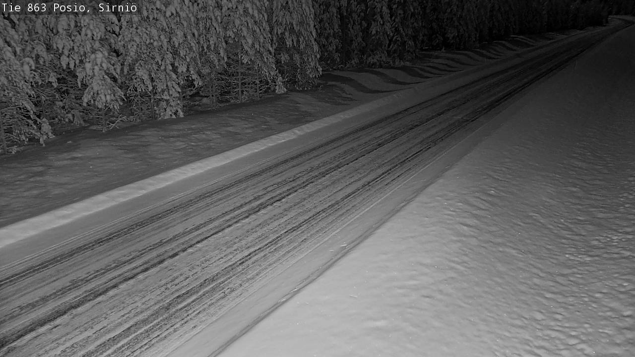 Kelikamerat Kuva Tie 863 Posio, Sirniö, Posio, Lappi