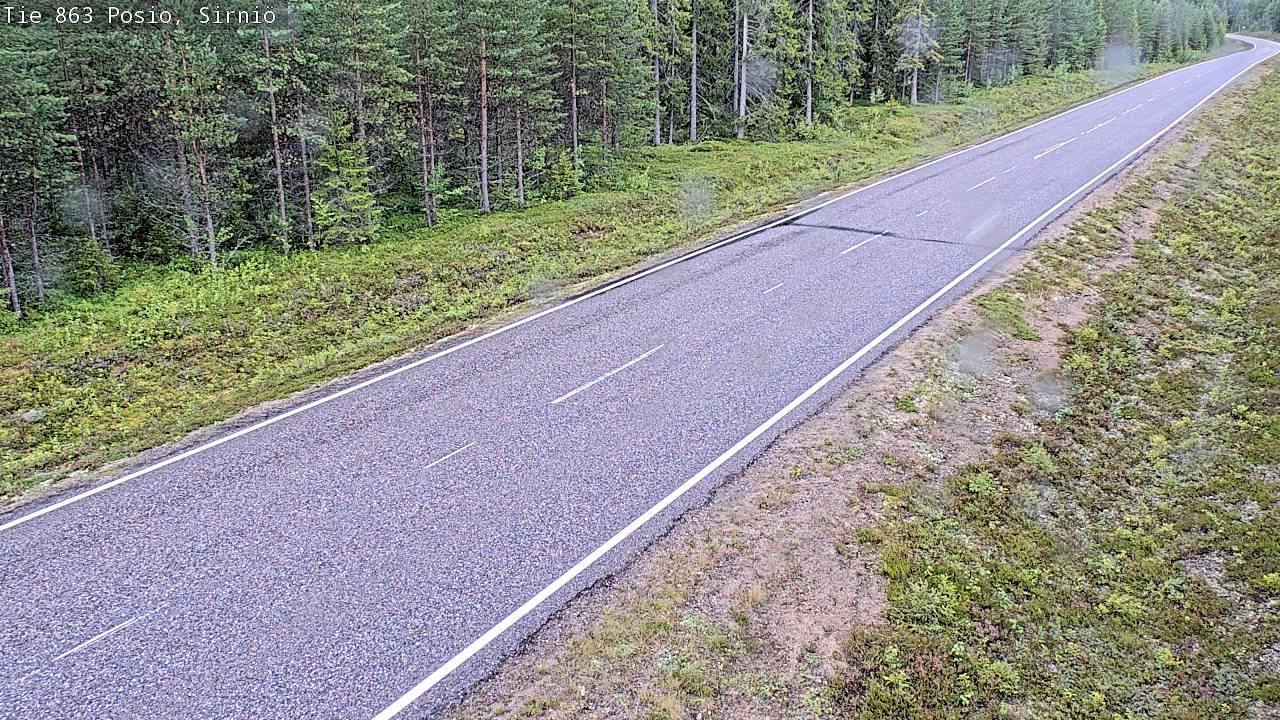 Kelikamerat Kuva Tie 863 Posio, Sirniö, Posio, Lappi
