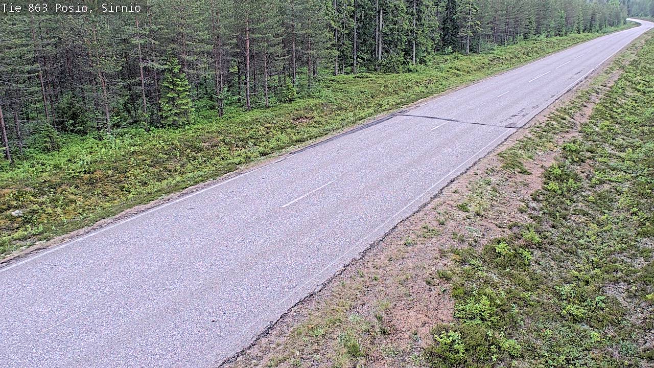 Kelikamerat Kuva Tie 863 Posio, Sirniö, Posio, Lappi