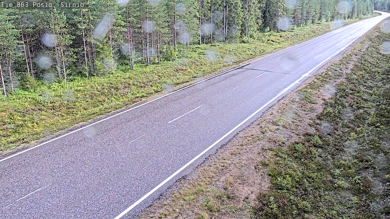 Kelikamerat Kuva Tie 863 Posio, Sirniö, Posio, Lappi