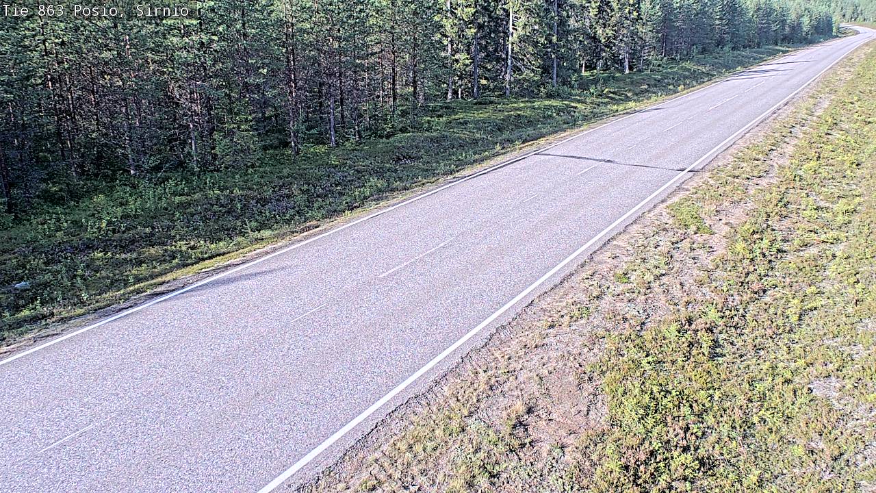 Kelikamerat Kuva Tie 863 Posio, Sirniö, Posio, Lappi