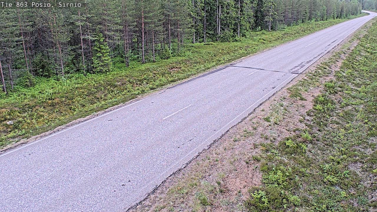 Kelikamerat Kuva Tie 863 Posio, Sirniö, Posio, Lappi