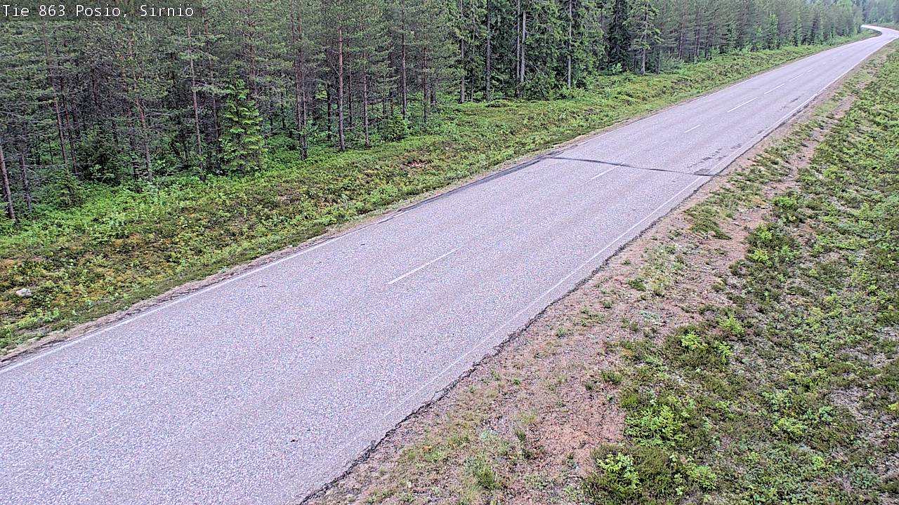Kelikamerat Kuva Tie 863 Posio, Sirniö, Posio, Lappi
